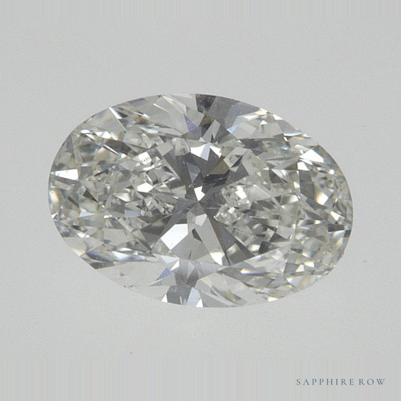 0.70 ct natural diamond, oval cut | Sapphire Row · cut7