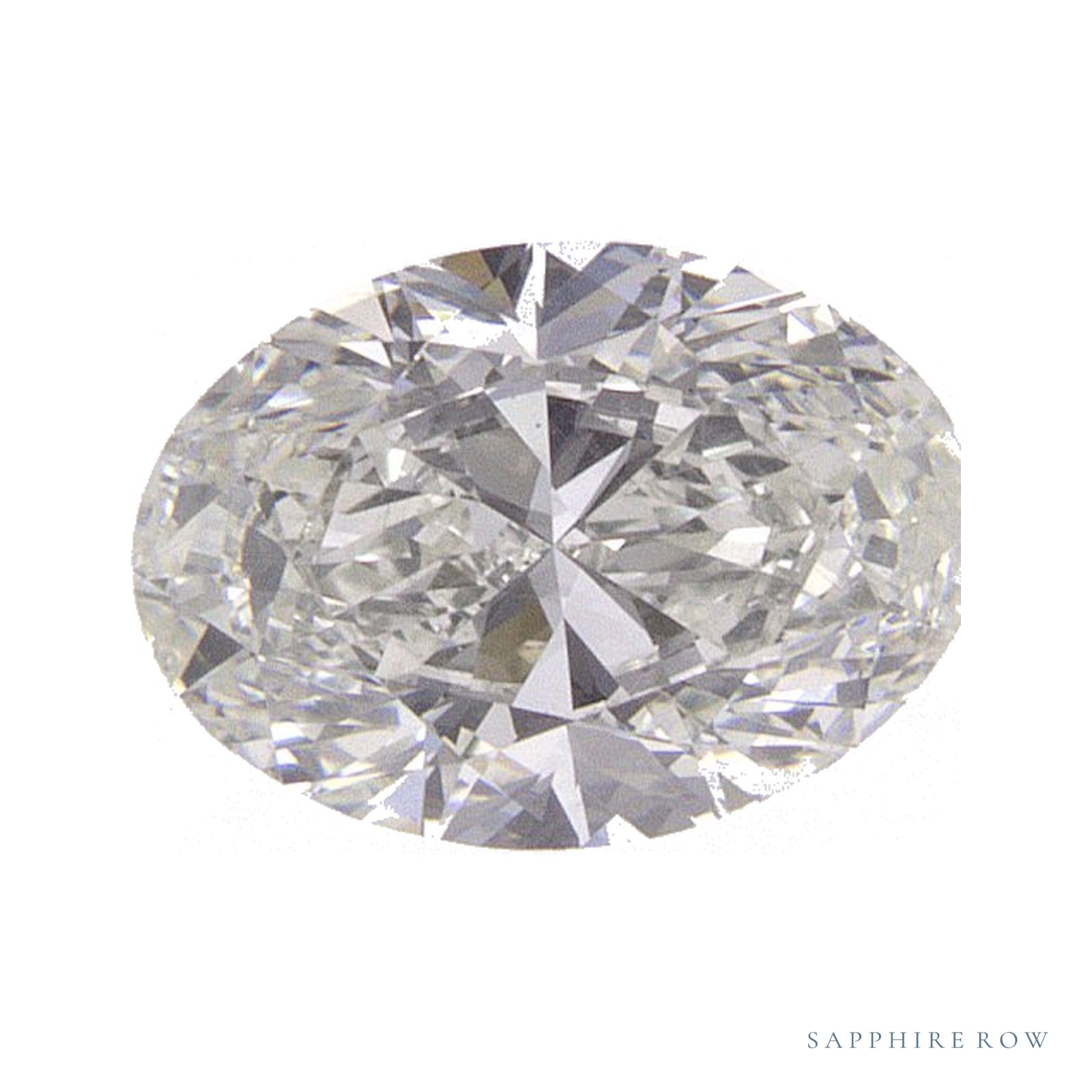 0.70 ct Oval Natural Diamond – I SI1 — Sapphire Row · cut · cut3 · cut4