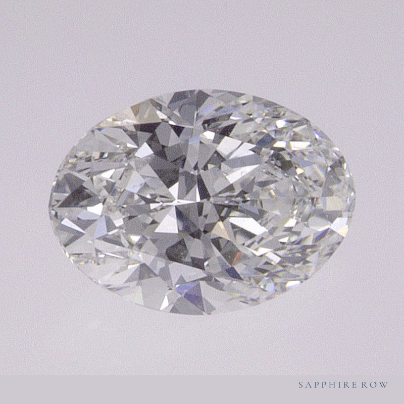 0.70 ct natural diamond, oval cut | Sapphire Row · cut6