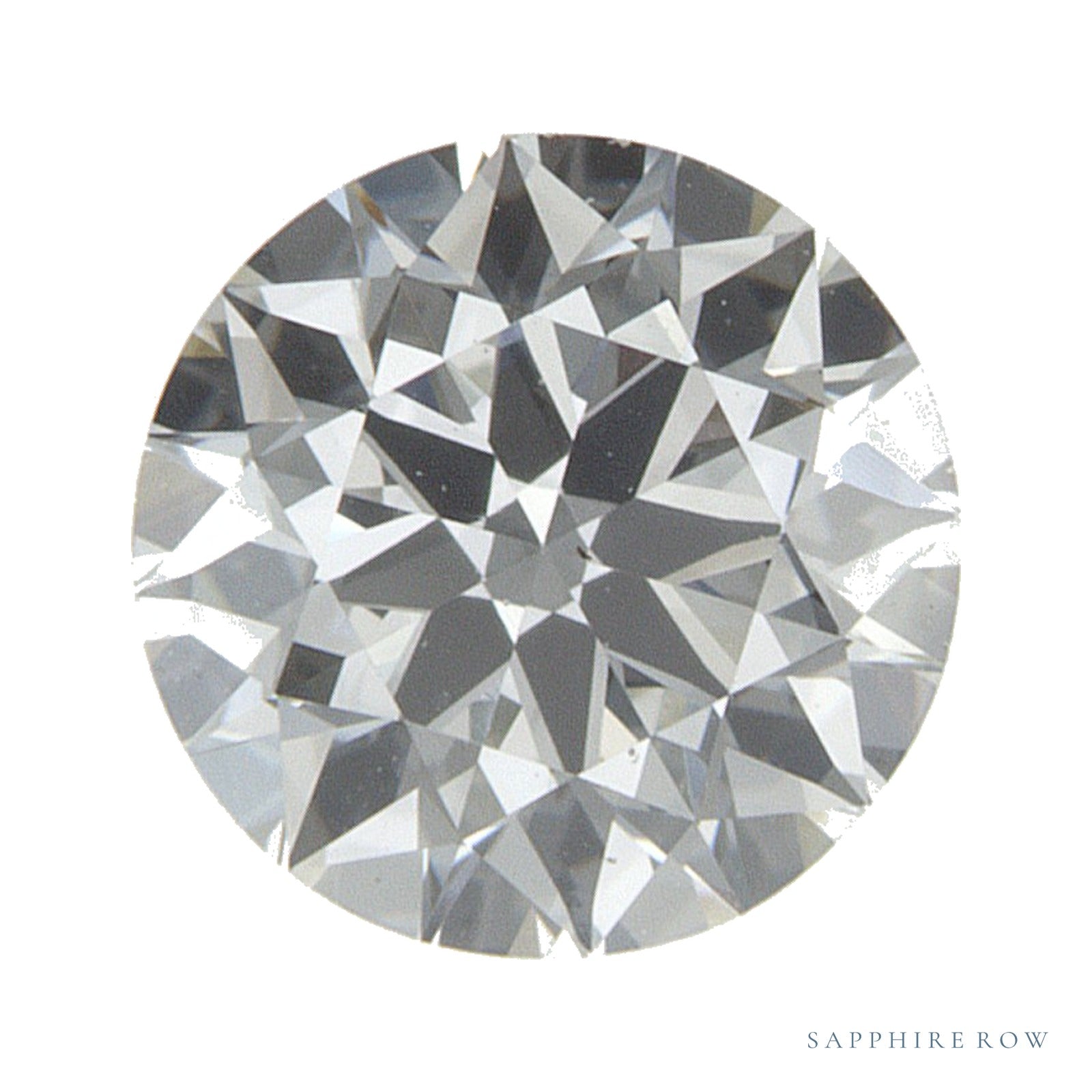 0.70 ct Round Natural Diamond – I VS1 — Sapphire Row · cut · cut3 · cut4