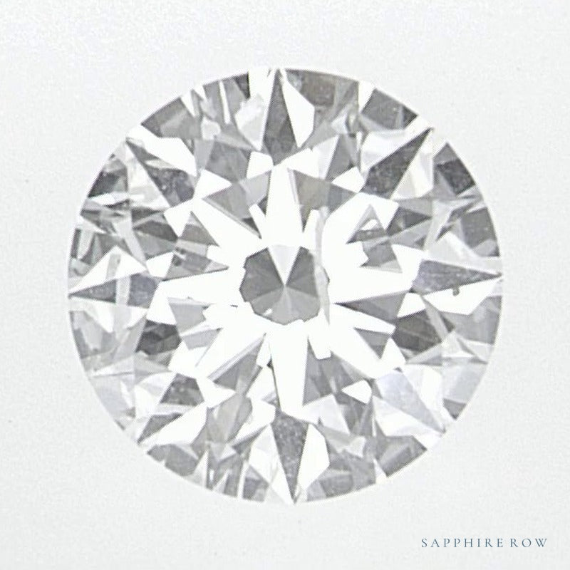 0.70 ct natural diamond, round cut | Sapphire Row · cut6