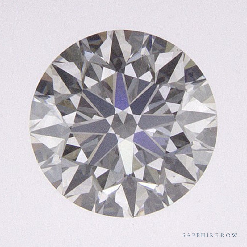 0.70 ct natural diamond, round cut | Sapphire Row · cut6