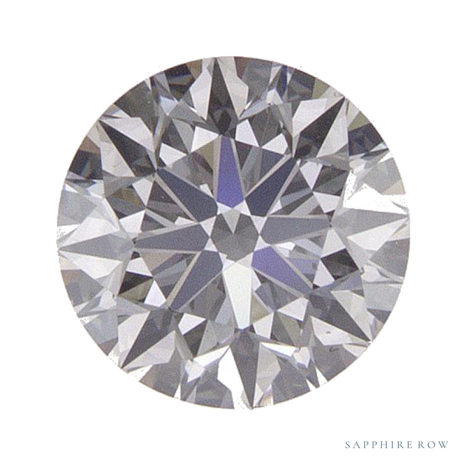 0.70 ct Round Natural Diamond – I VS2 — Sapphire Row · cut · cut3 · cut4