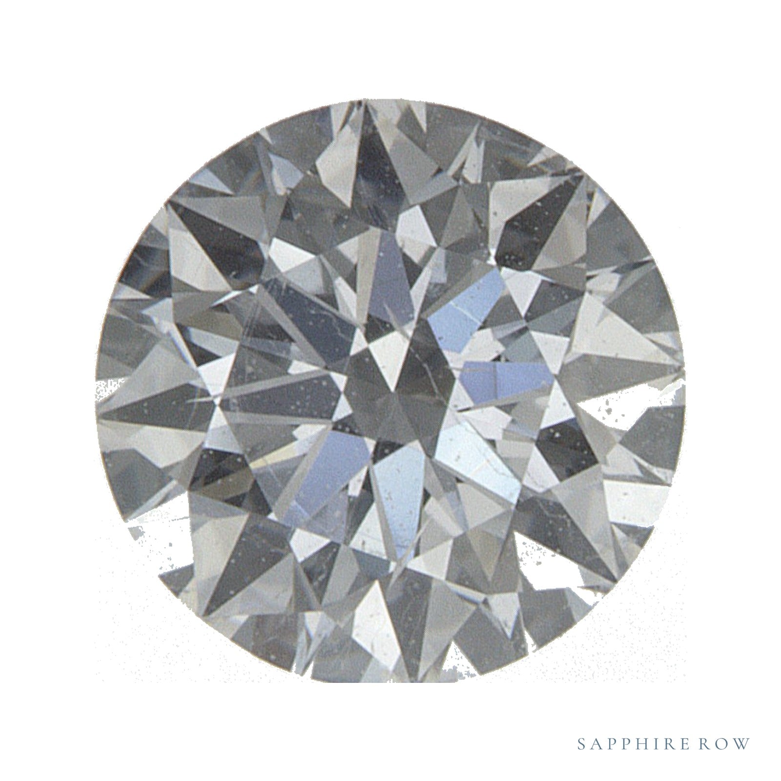 0.70 ct natural diamond, round cut | Sapphire Row · cut4