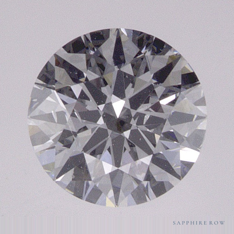 0.70 ct natural diamond, round cut | Sapphire Row · cut6