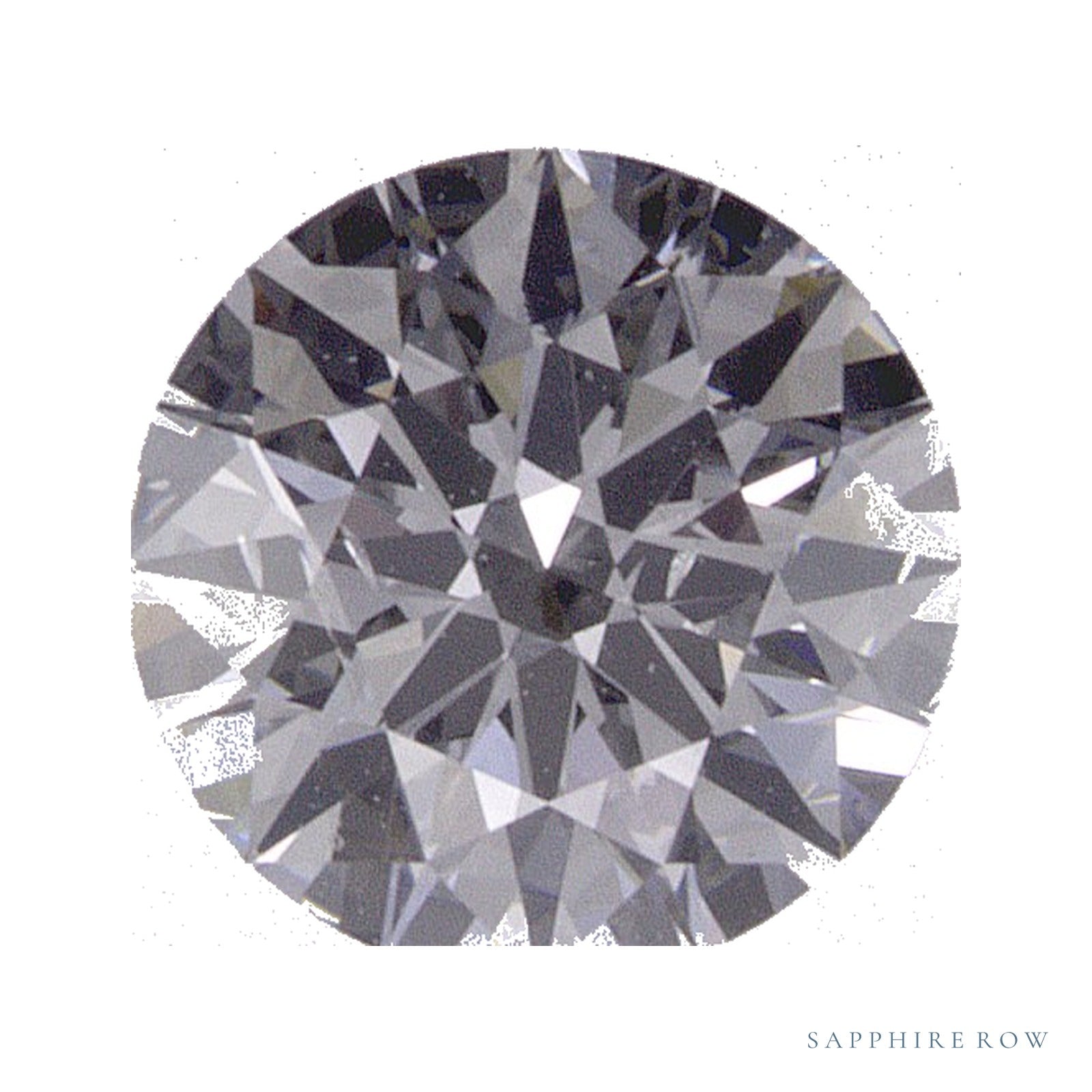 0.70 ct natural diamond, round cut | Sapphire Row · cut4