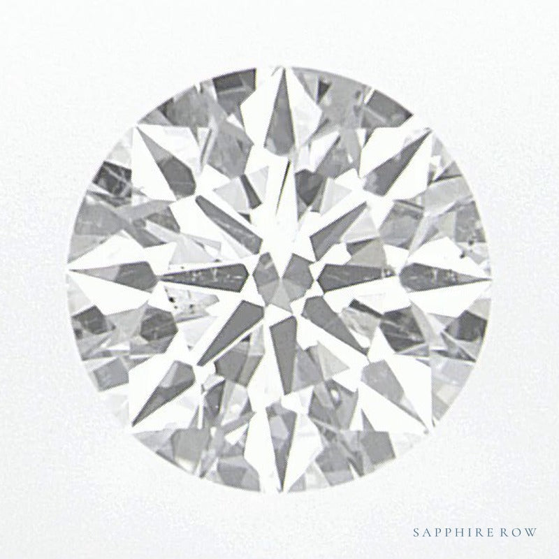 0.70 ct natural diamond, round cut | Sapphire Row · cut6