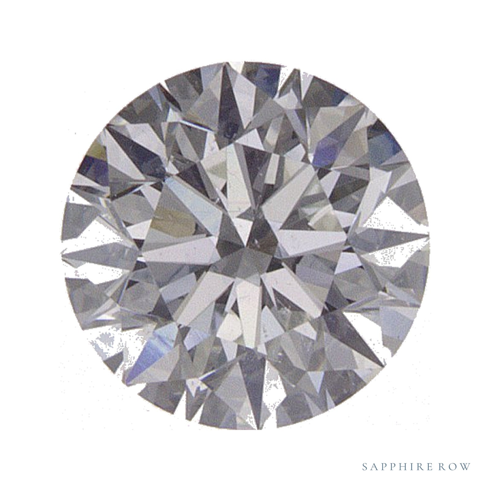 0.70 ct natural diamond, round cut | Sapphire Row