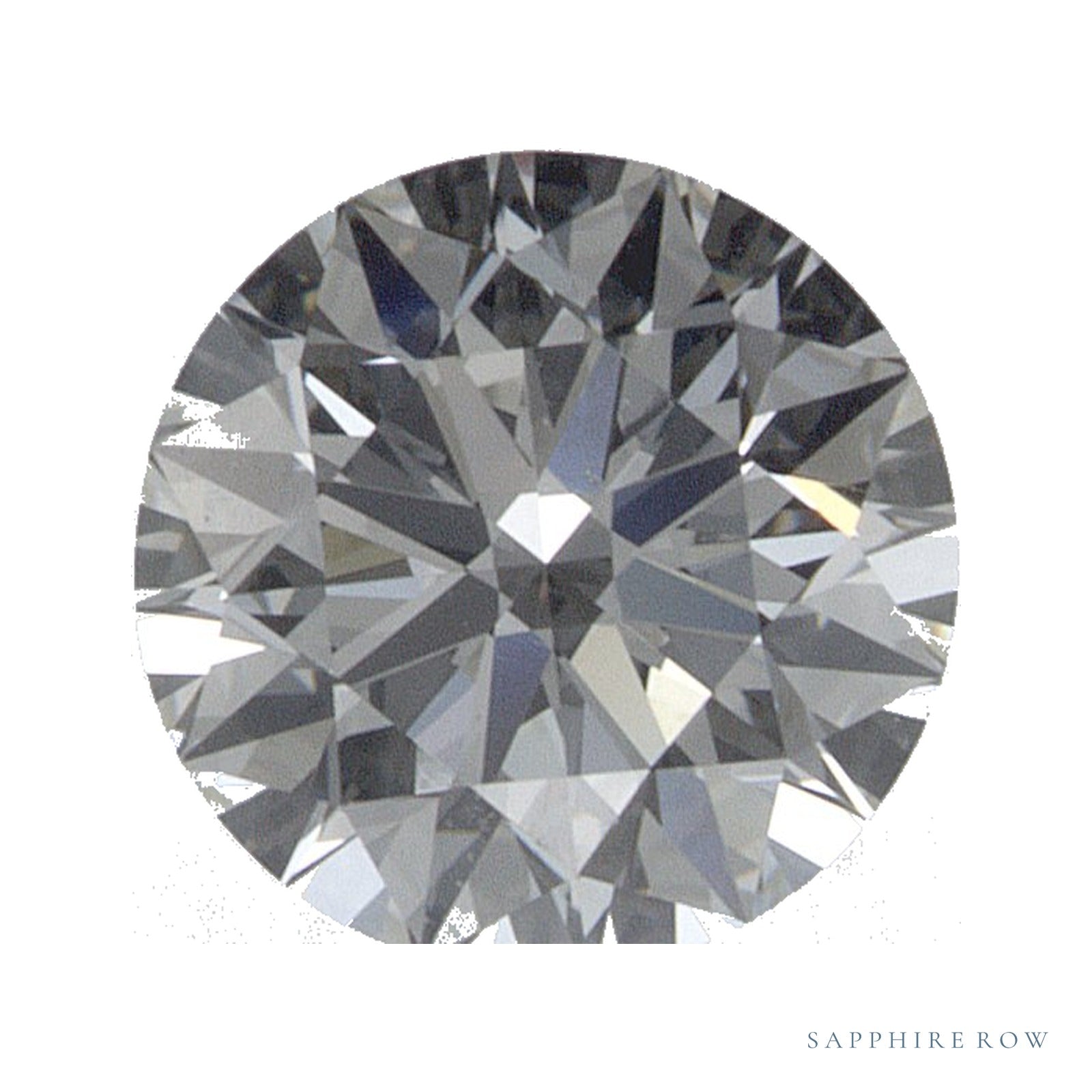 0.70 ct Round Natural Diamond – H VS1 — Sapphire Row · cut · cut3 · cut4