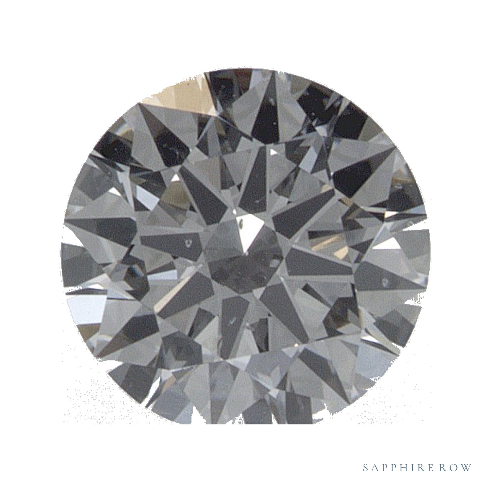 0.70 ct natural diamond, round cut | Sapphire Row · cut4