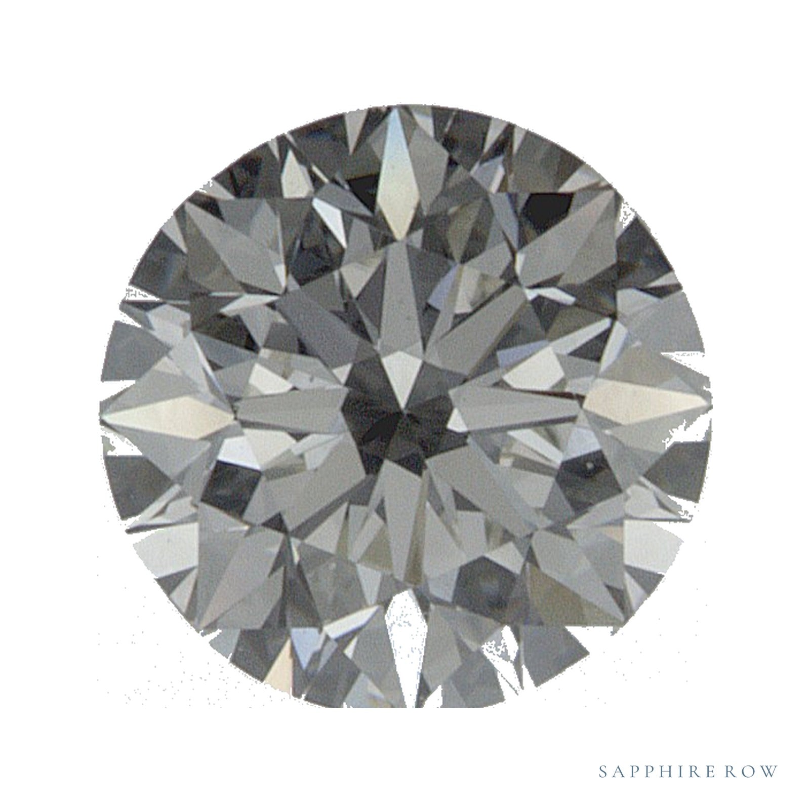 0.70 ct Round Natural Diamond – I VVS2 — Sapphire Row · cut · cut3 · cut4
