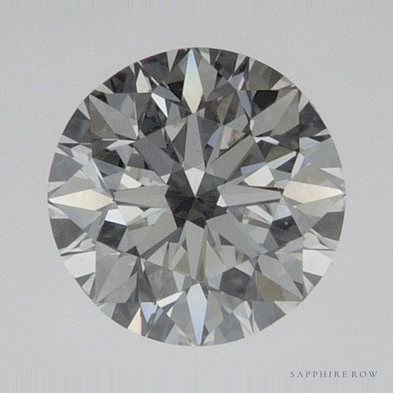 0.70 ct natural diamond, round cut | Sapphire Row · cut6