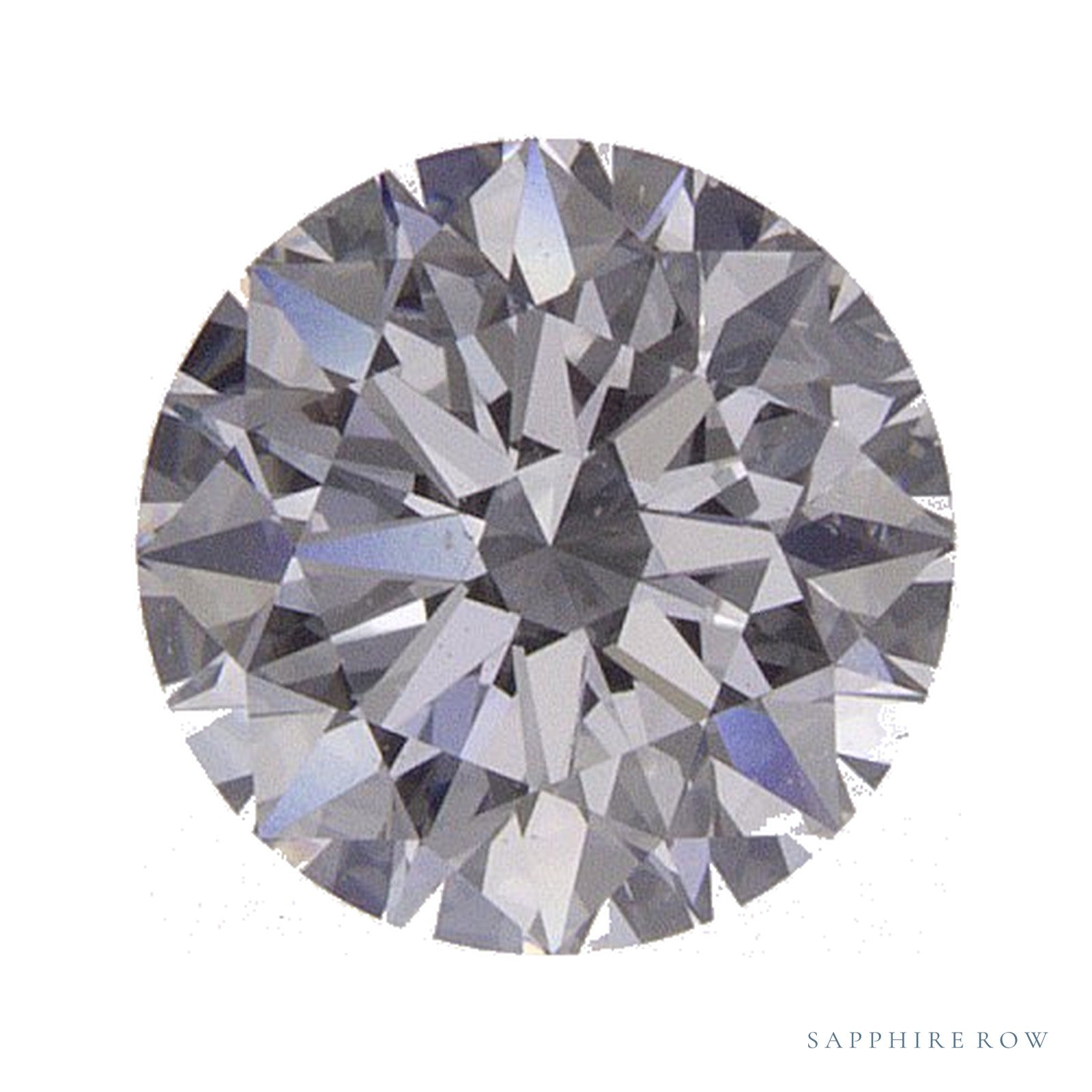 0.70 ct natural diamond, round cut | Sapphire Row · cut4