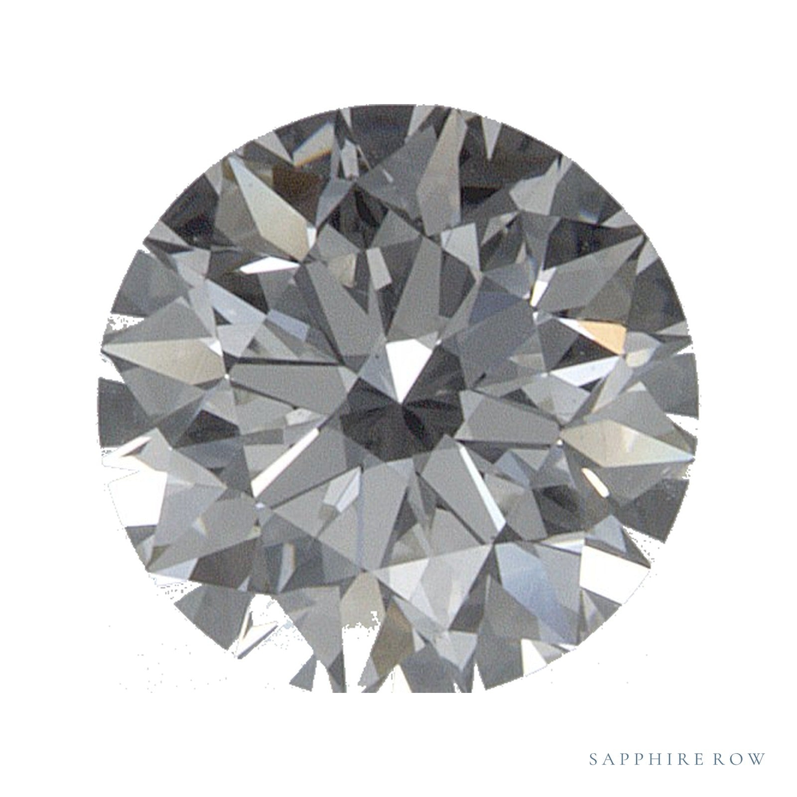 0.70 ct natural diamond, round cut | Sapphire Row · cut4