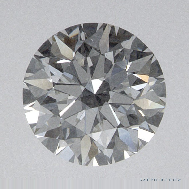 0.70 ct natural diamond, round cut | Sapphire Row · cut6
