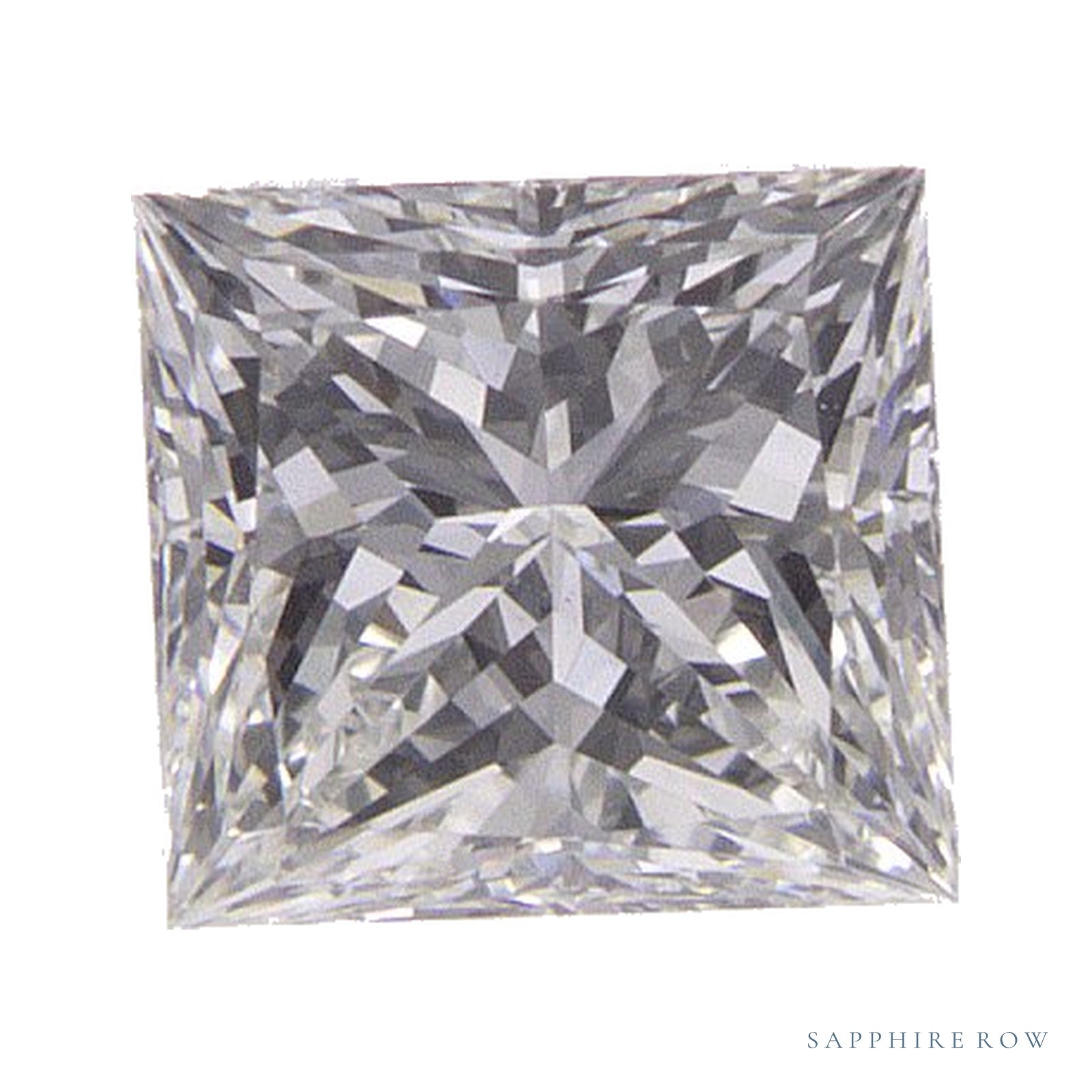 0.70 ct Square Natural Diamond – H VS1 — Sapphire Row · cut · cut3 · cut4