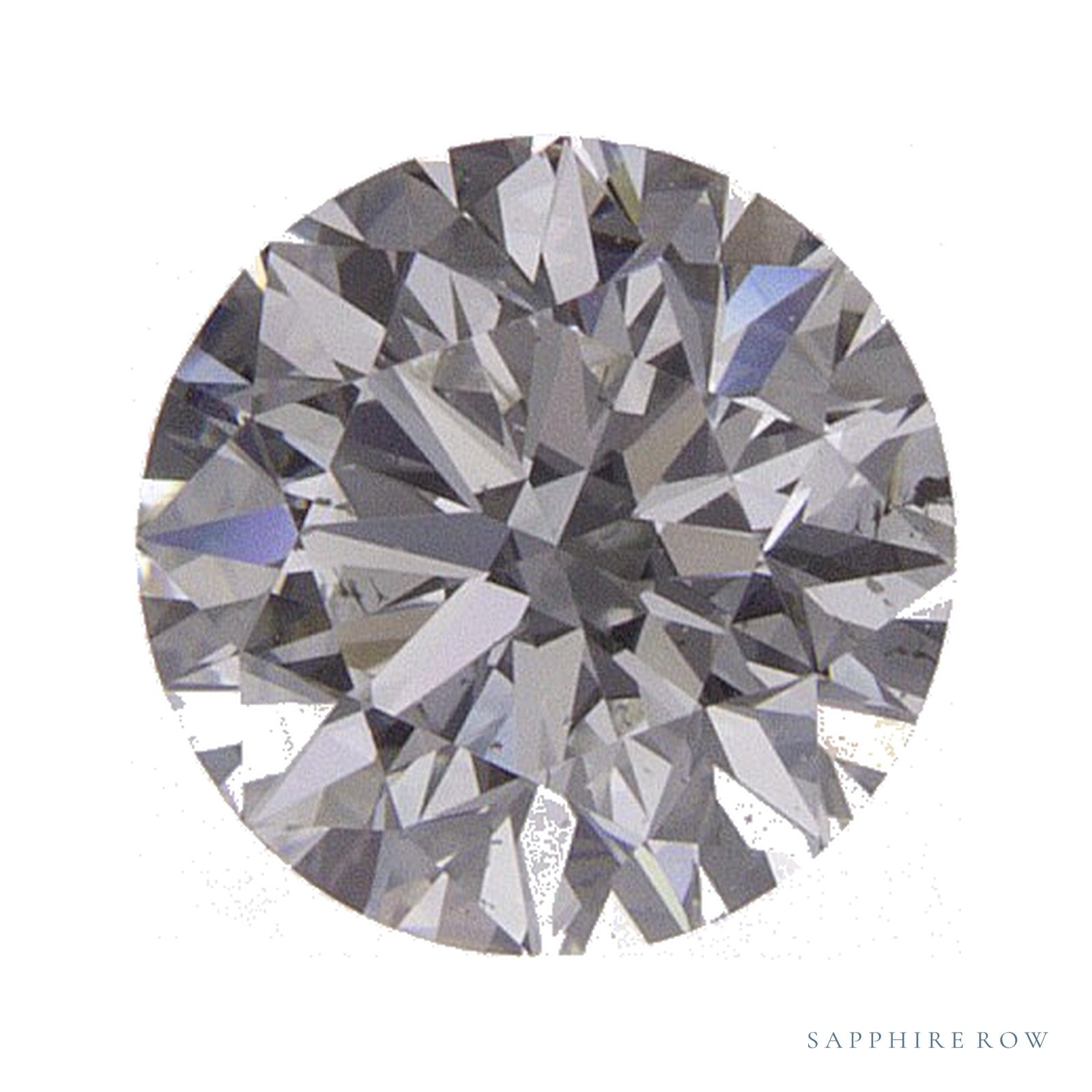 0.70 ct Round Natural Diamond – H SI1 — Sapphire Row · cut · cut3 · cut4