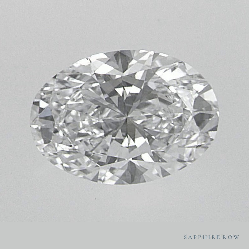 0.70 ct natural diamond, oval cut | Sapphire Row · cut6