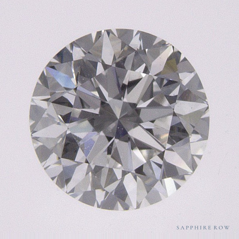0.70 ct natural diamond, round cut | Sapphire Row · cut7