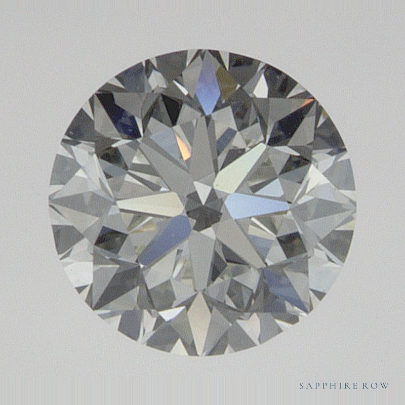 0.70 ct natural diamond, round cut | Sapphire Row · cut6