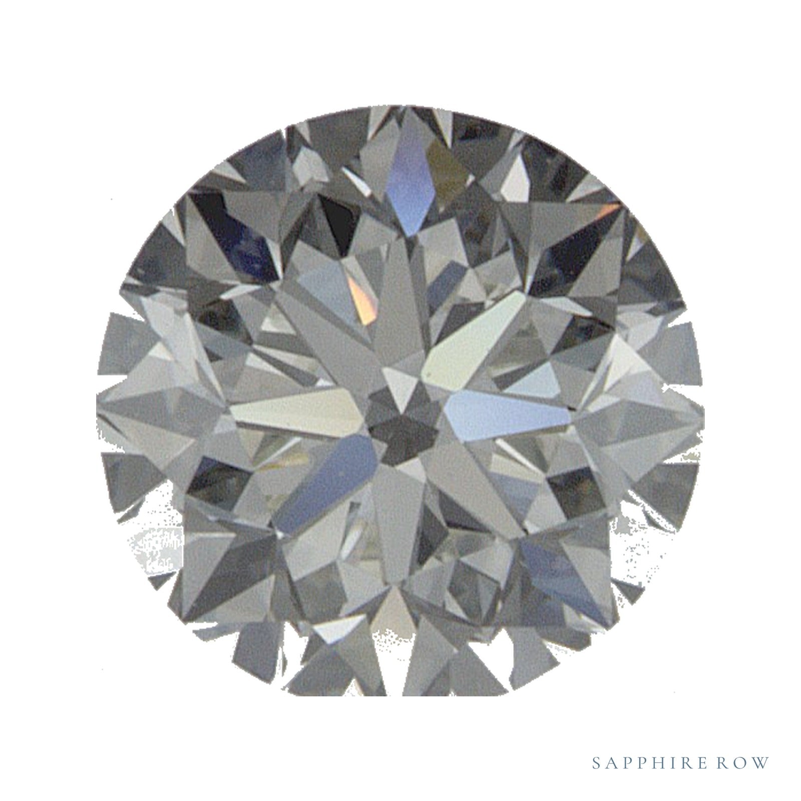 0.70 ct Round Natural Diamond – I VVS2 — Sapphire Row · cut · cut3 · cut4