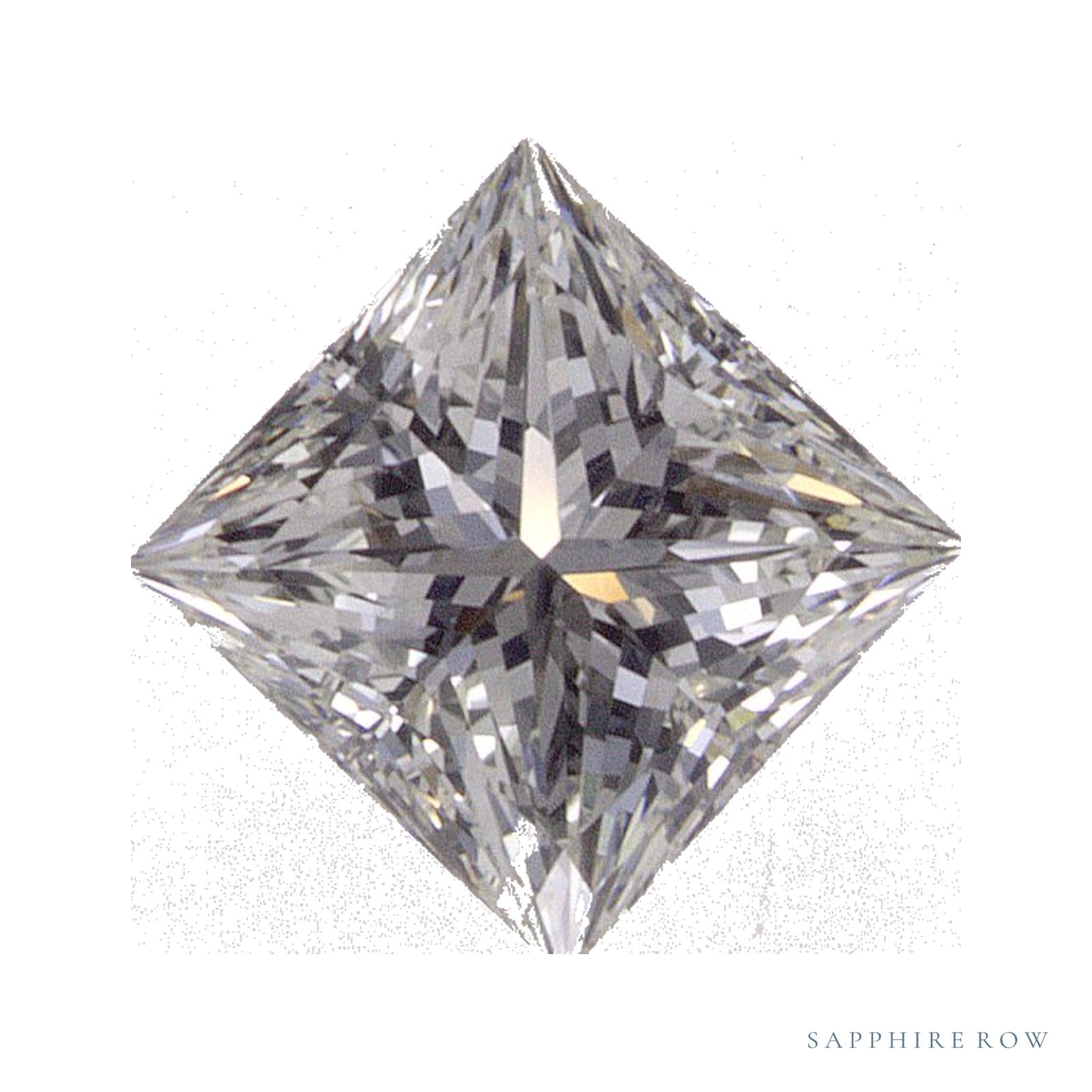 0.70 ct Square Natural Diamond – I VS1 — Sapphire Row · cut · cut3 · cut4