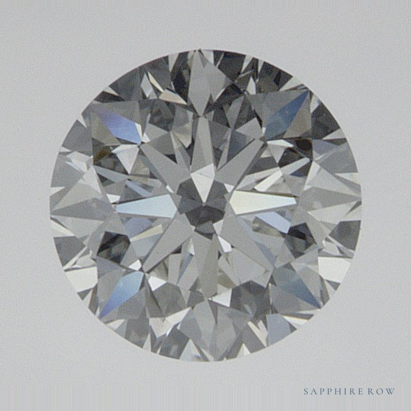 0.70 ct natural diamond, round cut | Sapphire Row · cut6