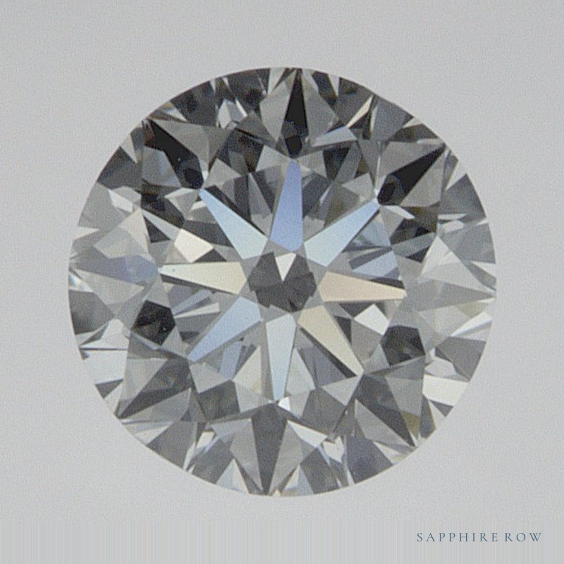 0.70 ct natural diamond, round cut | Sapphire Row · cut6
