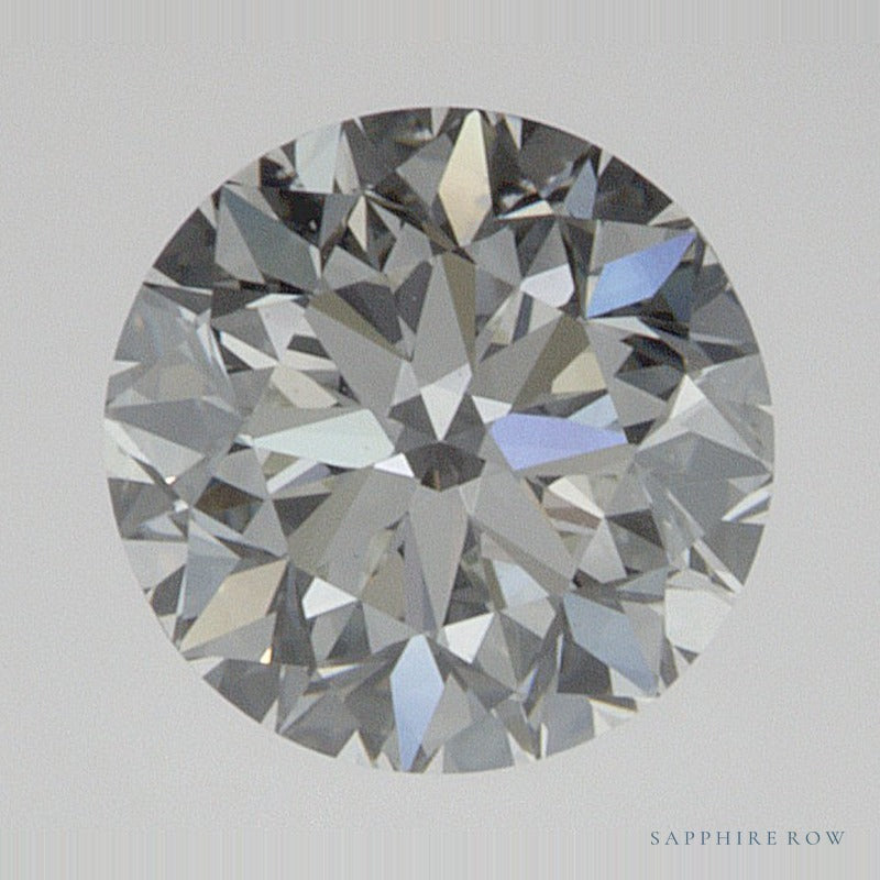 0.70 ct natural diamond, round cut | Sapphire Row · cut7