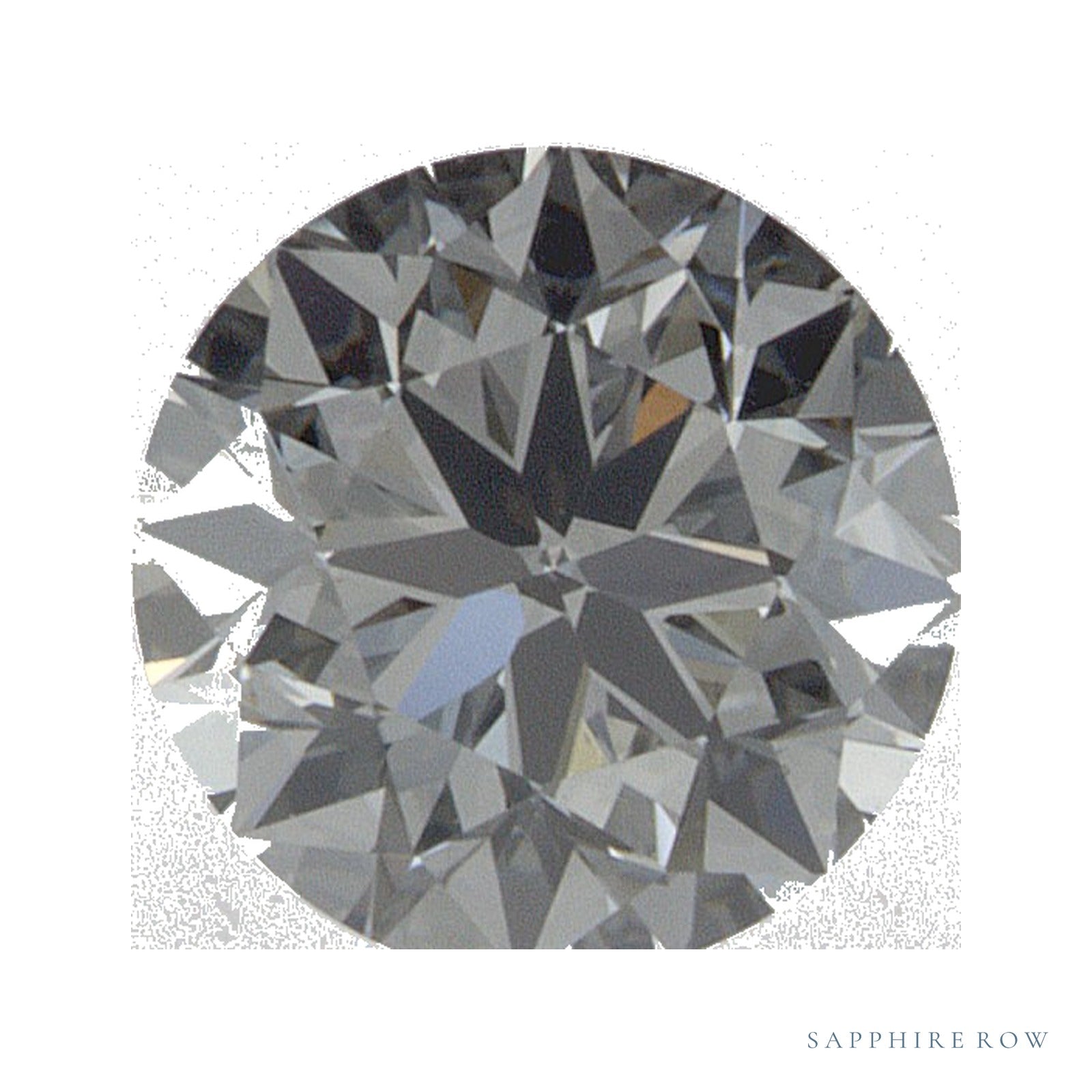 0.70 ct Round Natural Diamond – I VS1 — Sapphire Row · cut · cut3 · cut4