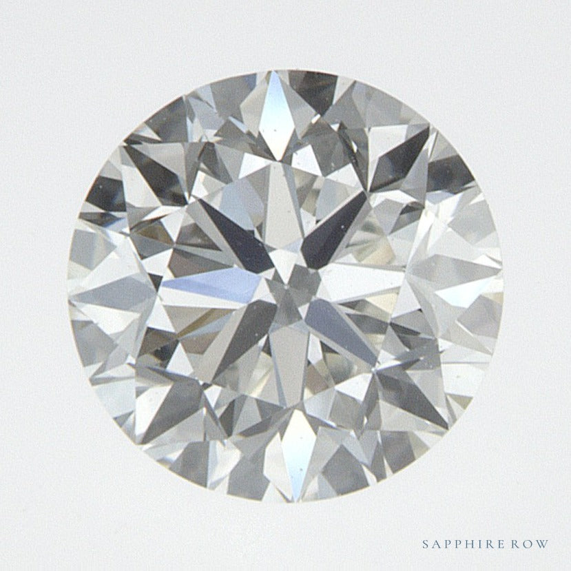 0.70 ct natural diamond, round cut | Sapphire Row · cut6
