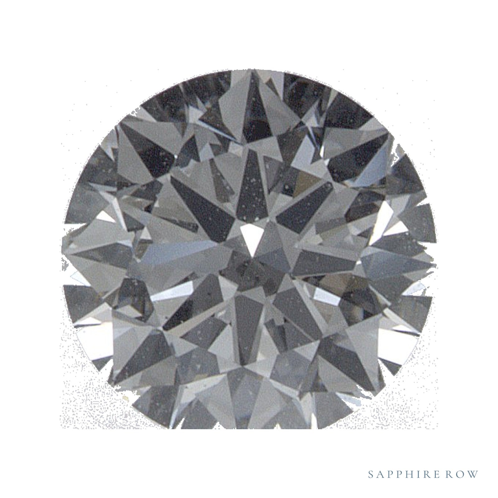 0.70 ct natural diamond, round cut | Sapphire Row · cut4