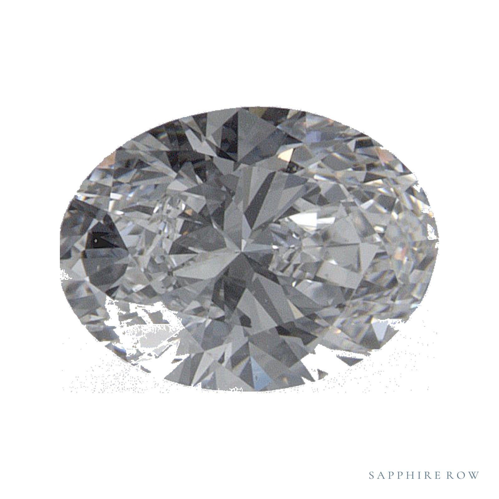 0.70 ct Oval Natural Diamond – D VS2 — Sapphire Row · cut · cut3 · cut4