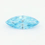 0.70 ct lab-grown fancy vivid blue diamond, marquise cut | Sapphire Row · cut7