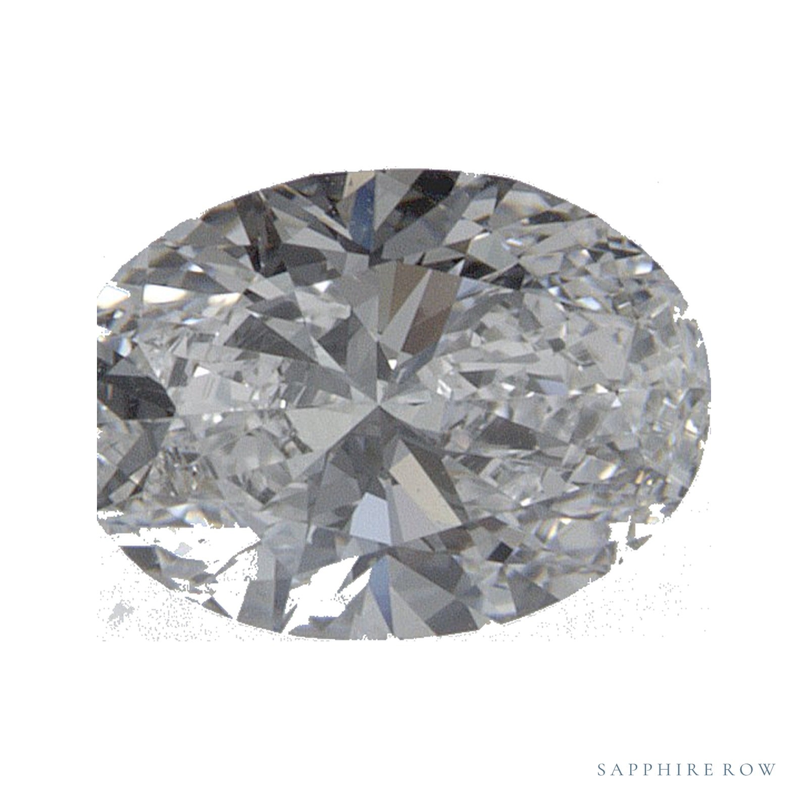 0.70 ct Oval Lab-Grown Diamond – D VS1 — Sapphire Row · cut · cut3 · cut4