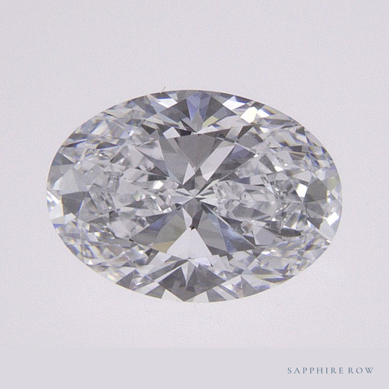 0.70 ct lab-grown diamond, oval cut | Sapphire Row · cut6