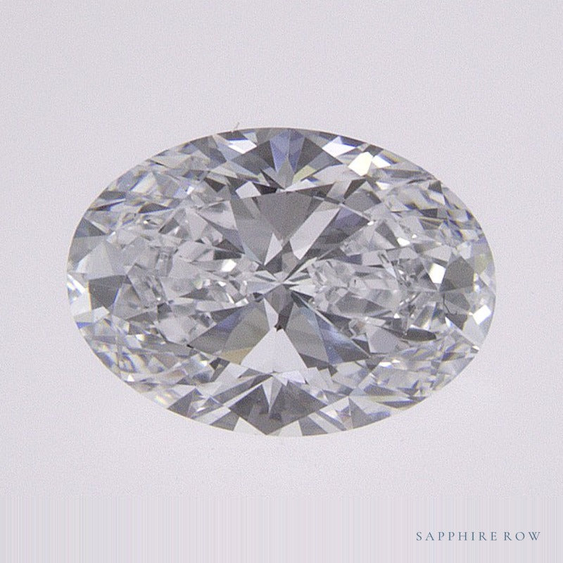 0.70 ct lab-grown diamond, oval cut | Sapphire Row · cut7