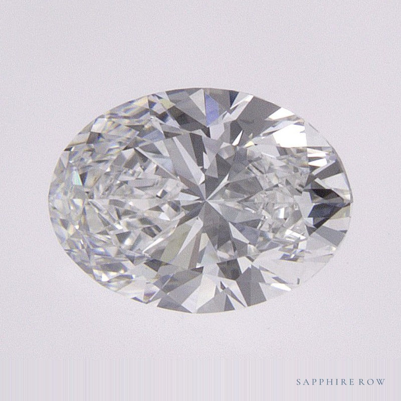 0.70 ct lab-grown diamond, oval cut | Sapphire Row · cut7