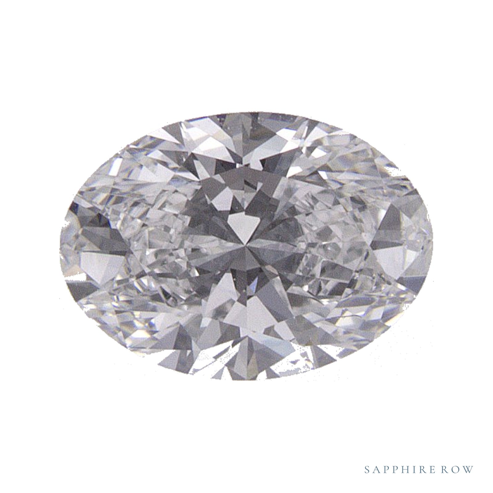 0.70 ct Oval Lab-Grown Diamond – D VVS1 — Sapphire Row · cut · cut3 · cut4