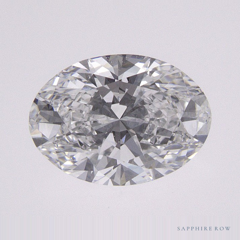0.70 ct lab-grown diamond, oval cut | Sapphire Row · cut7