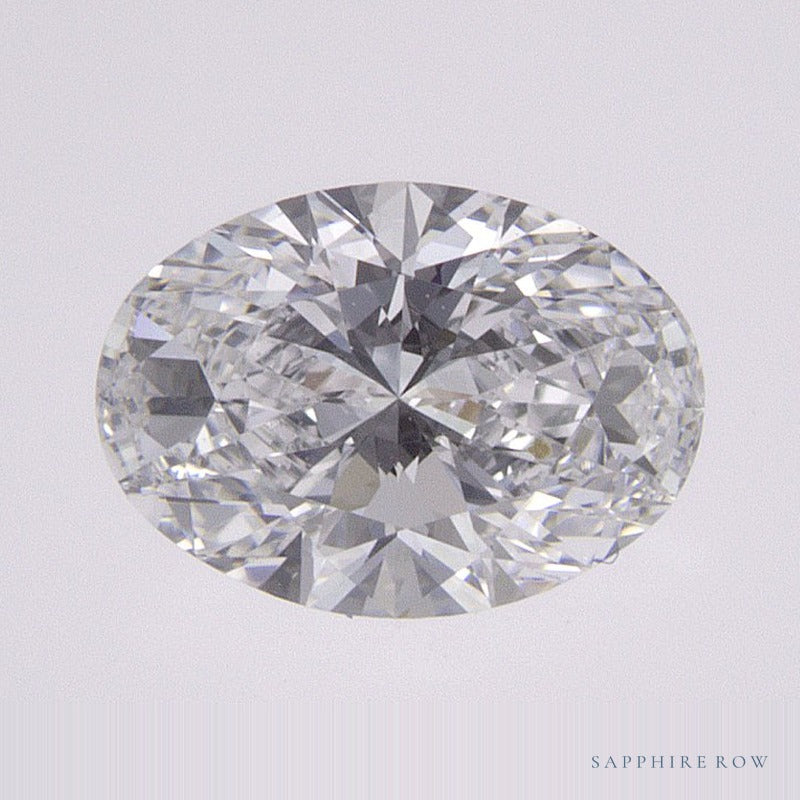 0.70 ct lab-grown diamond, oval cut | Sapphire Row · cut7