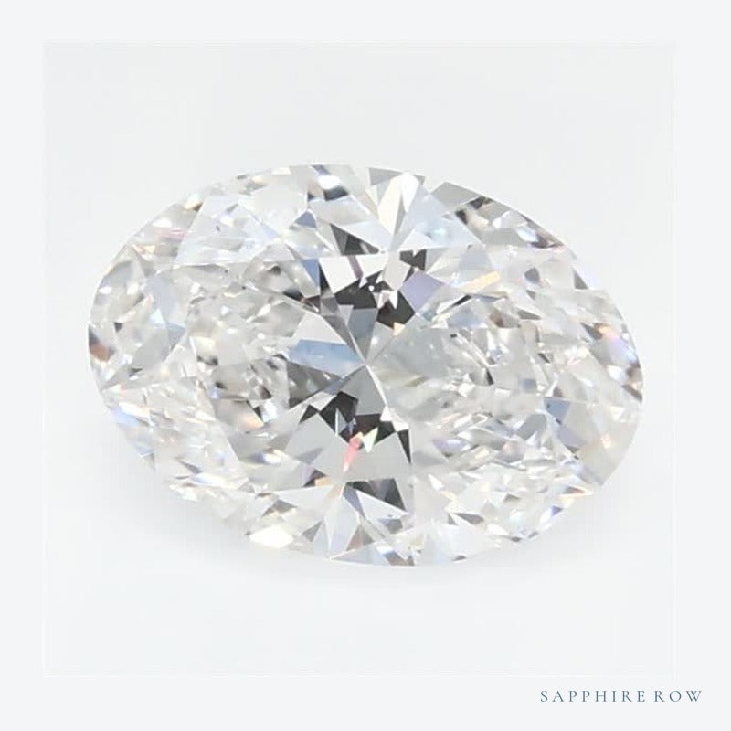 0.70 ct lab-grown diamond, oval cut | Sapphire Row · cut6