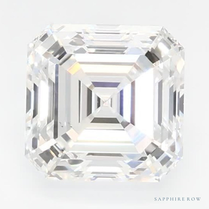 0.70 ct lab-grown diamond, asscher cut | Sapphire Row · cut7
