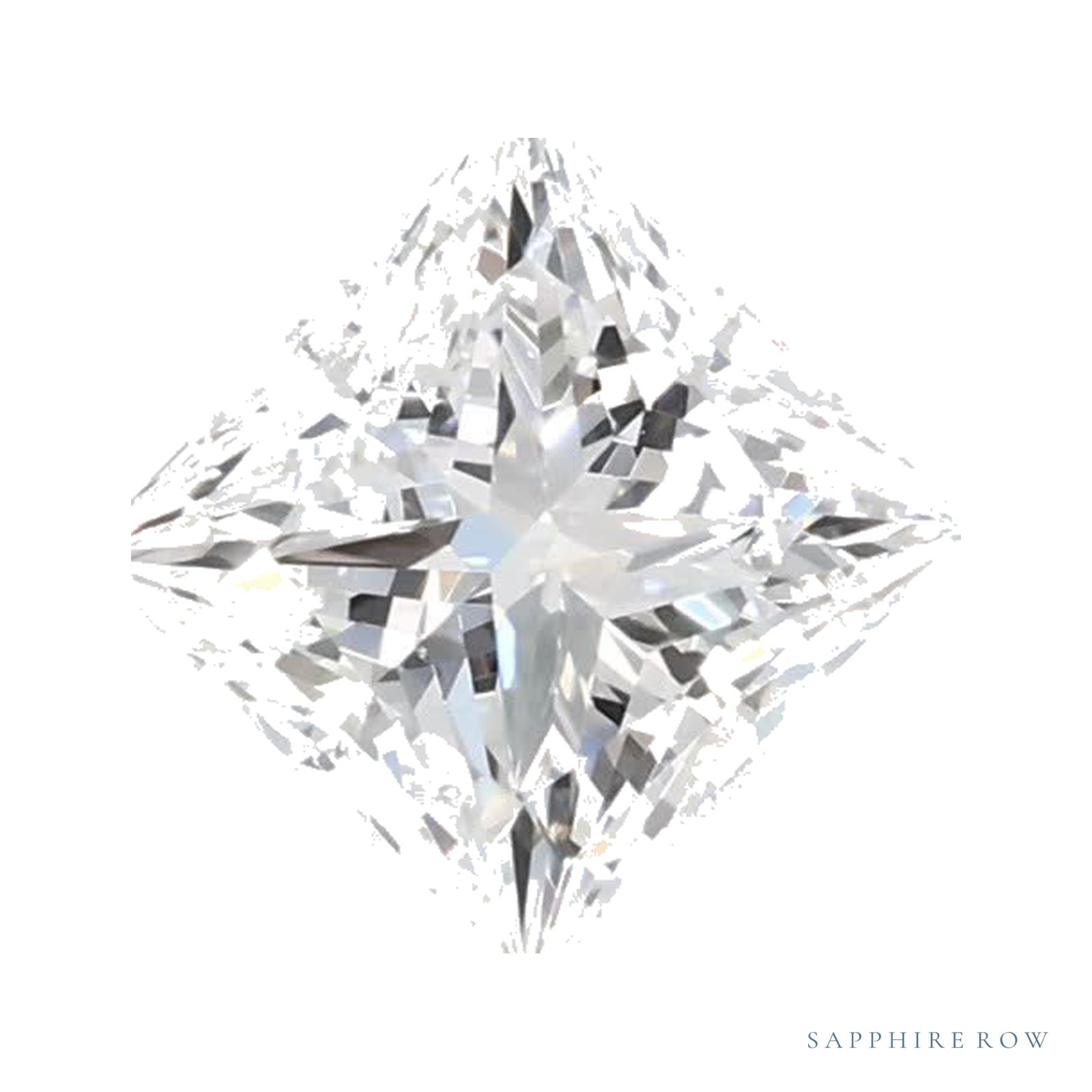 0.70 ct Square Lab-Grown Diamond – D VVS1 — Sapphire Row · cut · cut3 · cut4