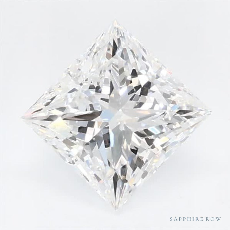 0.70 ct lab-grown diamond, square cut | Sapphire Row · cut7