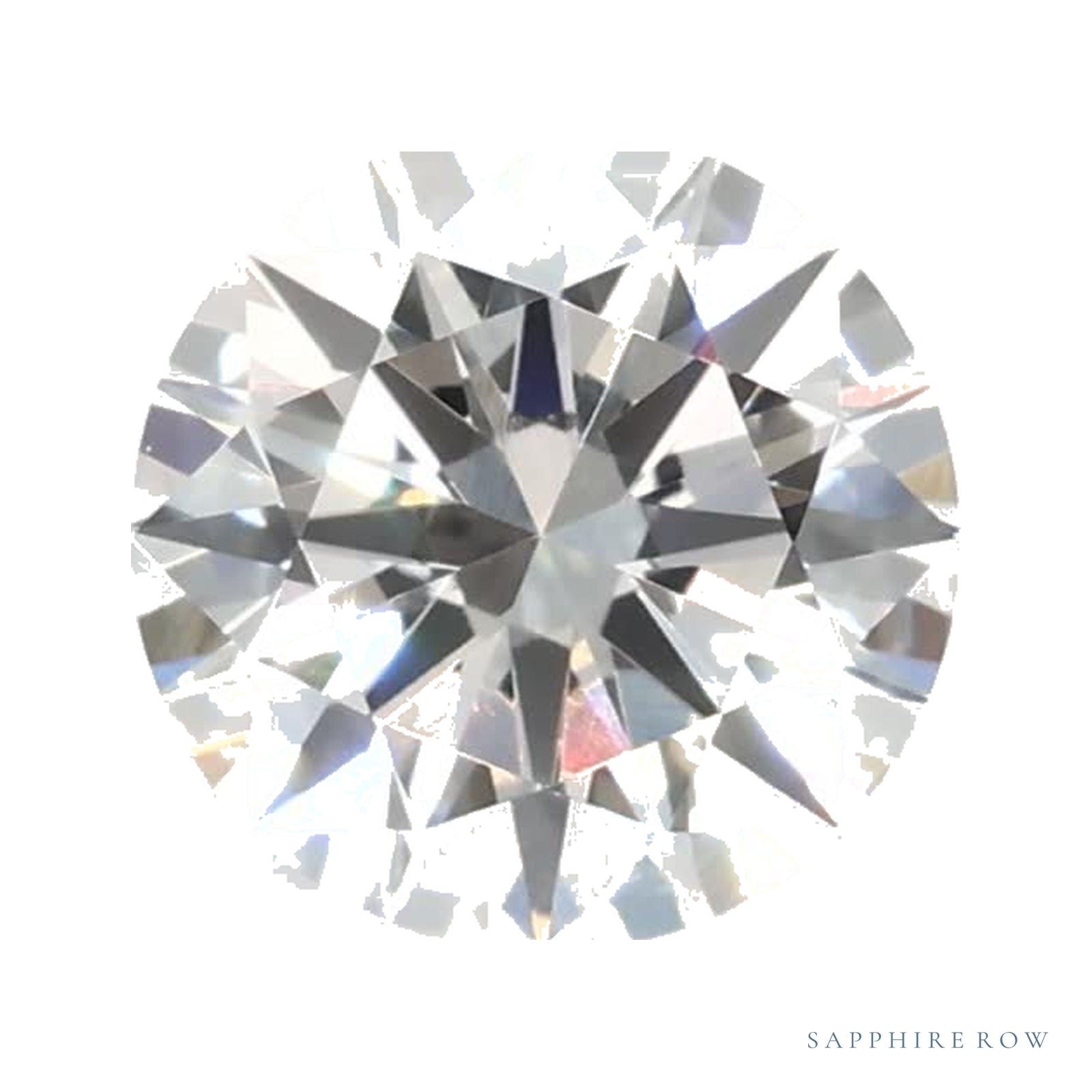 0.70 ct lab-grown diamond, round cut | Sapphire Row