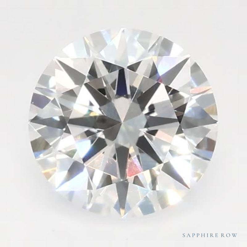 0.70 ct lab-grown diamond, round cut | Sapphire Row · cut6