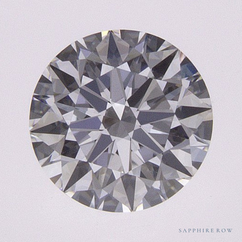 0.70 ct lab-grown diamond, round cut | Sapphire Row · cut6