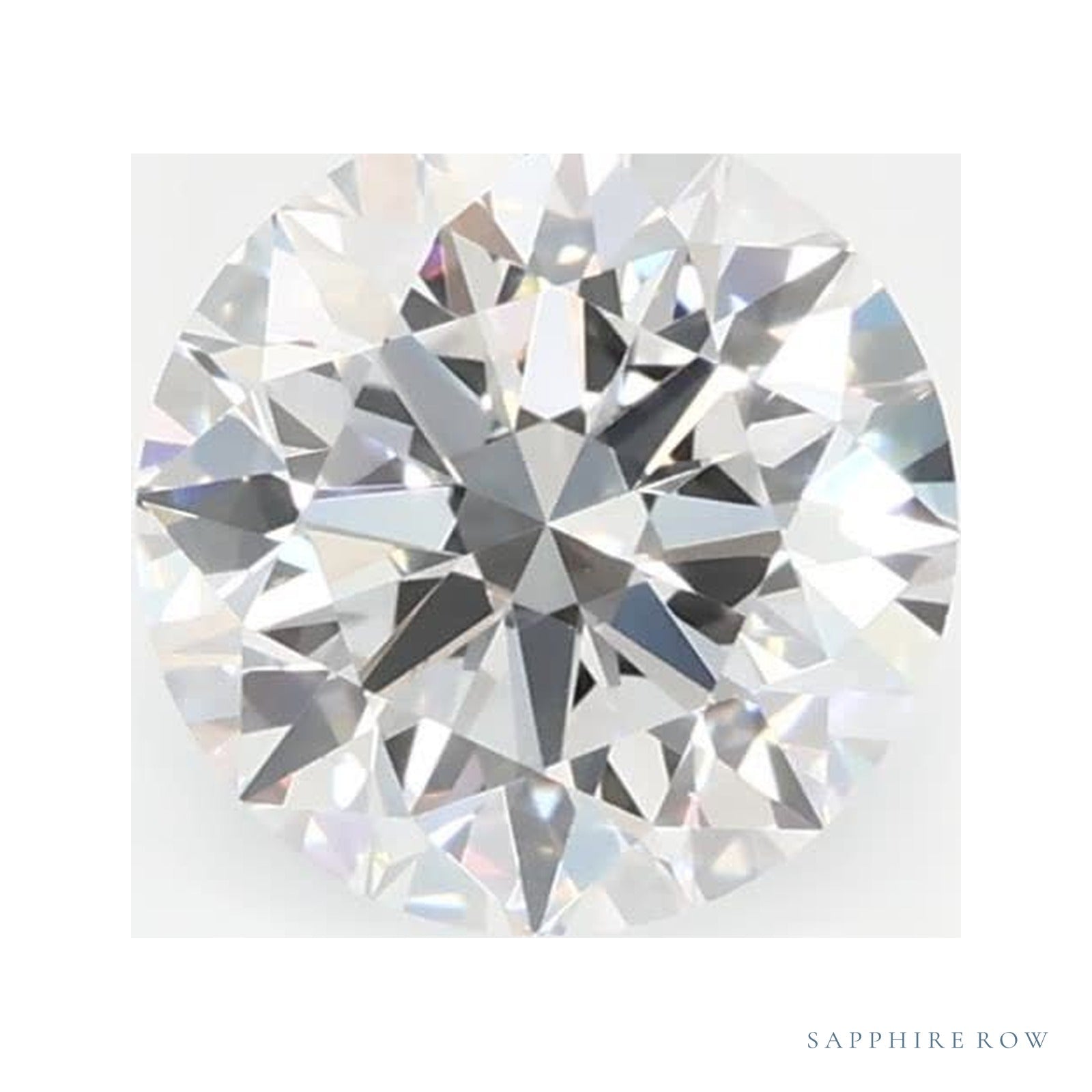 0.70 ct Round Lab-Grown Diamond – D VS2 — Sapphire Row · cut · cut3 · cut4