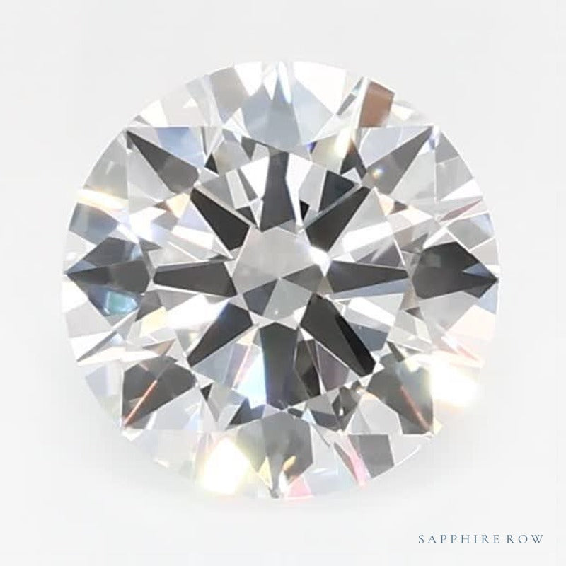 0.70 ct lab-grown diamond, round cut | Sapphire Row · cut6